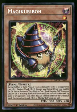 Magikuriboh MP23-EN002 Prismatic Secret Rare Yu-Gi-Oh 1st Edition Near Mint - Image 1
