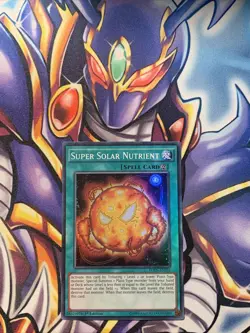 Yugioh Super Solar Nutrient FUEN-EN055 Super Rare 1st Ed - Image 1