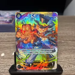 One Piece Sabo OP-07-118 SEC - Foil NM ENGLISH - Image 1