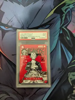 2025 ONE PIECE JP MAGAZINE VOL.20 PROMO #ST21-014 MONKEY.D.LUFFY PSA 9 - Image 1