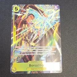Bandai One Piece CCG Borsalino EB04-058 OP15 (SR) Alt art - Image 1