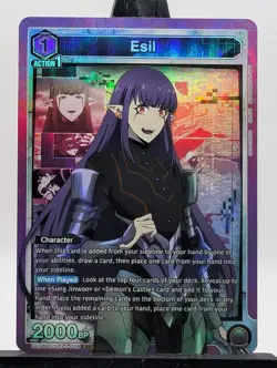 Union Arena Solo Leveling - Esil SR Super Rare SLG-1-008 - Image 1