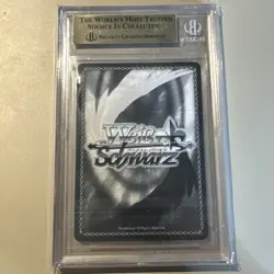 Signed Weiss Schwarz Emilia RE ZERO vol.3 RZ/S116-026SP SP FOIL BGS 10 - Image 2