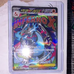 Mega Charizard X EX Full Art Holo Japanese Pokemon Card 223/193 High Class Pack - Image 1