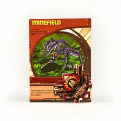 Bakugan Minefield 🔴 25/48d Red Ability Card Darkus Mantris - Image 4
