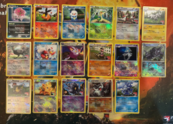 Pokemon Various League Promo Cross-Hatched Holo 17-Card Lot all Different - NM - Image 1