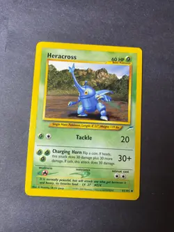Heracross 41/105 Neo Destiny Pokemon Card TCG RARE - Image 1