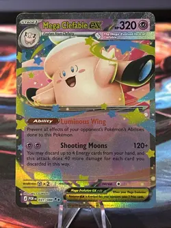 Mega Clefable ex 031/088 Double Rare- 2026 Perfect Order – Pokemon Card TCG NM/M - Image 1