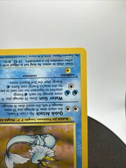 Pokemon Vaporeon 80 HP Holo Rare Jungle 12/64 Wizards Card 1999 - Image 5