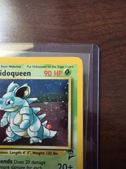 Nidoqueen 12/130 Holo Base Set 2 Pokemon Card WOTC LP! - Image 3