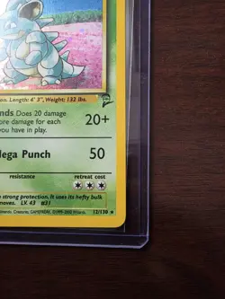 Nidoqueen 12/130 Holo Base Set 2 Pokemon Card WOTC LP! - Image 4