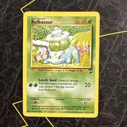 Bulbasaur 67/130 Base Set 2 Pokemon Card - Image 1