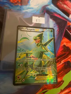 Sceptile EX XY Ancient Origins Holo Card 84/98 Full Art Ultra Rare NM Condition - Image 1