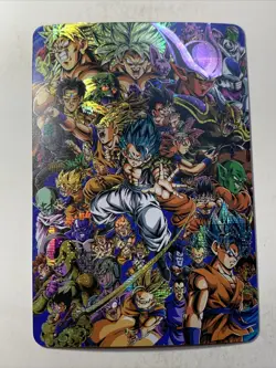 Dragon Ball Z Group Universe Team ACG DBZ Goddess Anime Card Holo Foil Art Hot - Image 1