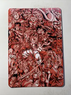 Dragon Ball Z Group Universe Team ACG DBZ Goddess Anime Card Holo Foil Art Hot - Image 2