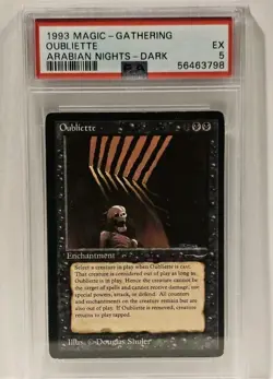 Maguc The Gathering - Arabian Nights - Oubliette - PSA 5 EX VINTAGE '93 - Image 1