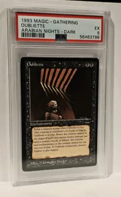 Maguc The Gathering - Arabian Nights - Oubliette - PSA 5 EX VINTAGE '93 - Image 4