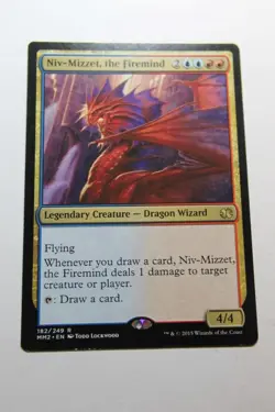 MTG Niv-Mizzet the Firemind x1- -Modern Masters 2015-Lightly Played - Image 1