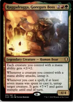 Raggadragga, Goreguts Boss R Commander Legends: Battle for Baldur's Gate 291 NM - Image 1
