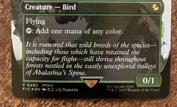 Magic the Gathering Final Fantasy Paradise Chocobo 483 - Foil Borderless - Image 3