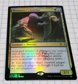 Biomancer's Familiar , Ravnica Allegiance , 158/259 R FOIL - Image 1