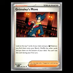 Grimsley's Move 090/094 - Phantasmal Flames Pokemon Card - Image 1