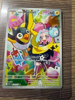 Pokemon TCG Iono’s Wattrel 231/217 Illustration Rare Ascended Heroes English NM - Image 1