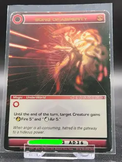 Chaotic Card : Song Of Asperity Dawn Of Perim First Edition Rare Mugic - Image 1