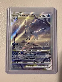 Pokemon TCG Glaceon VSTAR Galarian Gallery Crown Zenith Card GG40/GG70 - Image 1