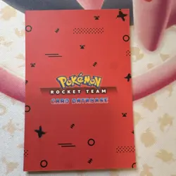 Pokemon Mimikyu Rocket Team Holo Card Ghost Type Pokemon TCG Card Stock - Image 2