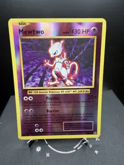 Pokemon TCG XY Evolutions Mewtwo 51/108 Reverse Holo Rare NM! - Image 1