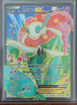 Pokemon Florges EX 116/119 XY Phantom Forces Full Art Ultra Rare Holo 160 HP - Image 1