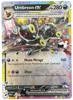 Umbreon ex 060/131, NM Holo Stamped Promo, Prize Pack Series 7, Pokemon Play! - Image 1