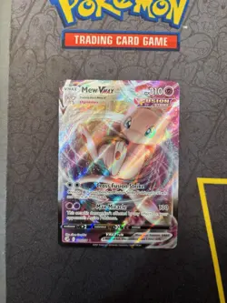 Pokemon TCG Mew VMAX 114/264 Swsh08: Fusion Strike Holo Ultra Rare - Image 1