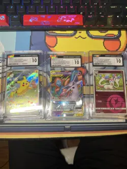 Pokemon Graded Lot CGC 10 SLABS ONLY 🔥🔥🔥 Lot of 3 !!! - Image 1