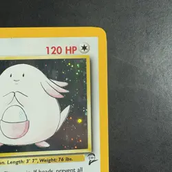 Pokemon Vintage Holo Chansey 3/130 Base 2 WotC Rare - Image 3
