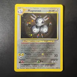 Pokemon Vintage Magneton Holo Rare Neo Revelation 10/64 WotC - Image 1