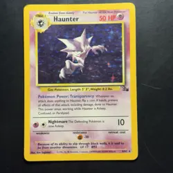 Pokemon Vintage Holo Haunter 6/62 Fossil 1999 Wizards Of The Coast - Image 1