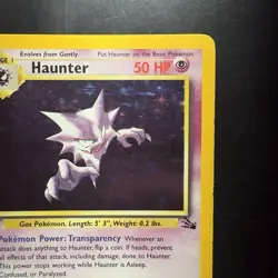 Pokemon Vintage Holo Haunter 6/62 Fossil 1999 Wizards Of The Coast - Image 3