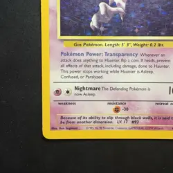 Pokemon Vintage Holo Haunter 6/62 Fossil 1999 Wizards Of The Coast - Image 5