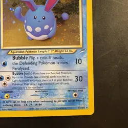 Pokemon Neo Destiny Holo Rare Vintage TCG Foil Light Azumarill 13/105 WotC - Image 4