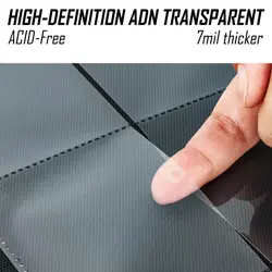 Toploader Binder, 4-Pocket Holds 128 Cards in 3" x 4" Rigid Card Holders | La... - Image 5