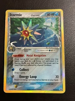2005 Pokemon EX Delta Species Starmie 15/113 Holo - Image 1