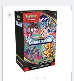 Pokemon TCG ME04: Chaos Rising Booster Bundle New Sealed PRESALE (5/22/26) - Image 1