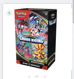 Pokemon TCG ME04: Chaos Rising Booster Bundle New Sealed PRESALE (5/22/26) - Image 2