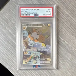 Pokemon Raichu 211/193 Paldea Evolved Illustration Rare Holo PSA 10 English - Image 1