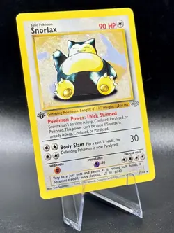 Snorlax 27/64 1st Edition Pokemon Jungle 1999 Wotc Vintage Nonholo LP/NM - Image 1