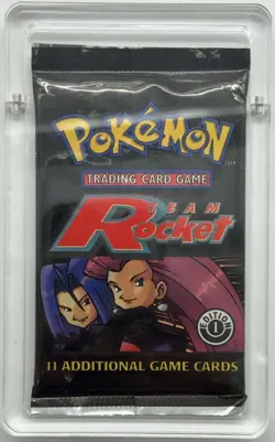 Pokemon TCG WOTC Team Rocket 1st Edition Booster Pack SEALED NEW - Image 1