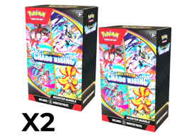Pokemon Chaos Rising Booster Bundle Boxes - 2x Factory Sealed Boxes PRESALE - Image 1