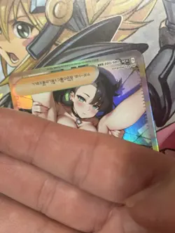 Pokemon Marnie Lewd Anime Waifu Custom DIY Trainer Art Pokemon card - Image 1